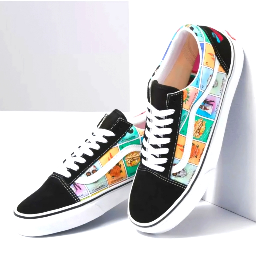 VANS Loteria Old Skool Men's 10.5/Women's 12. Multi/Truewhite New In Box Unisex